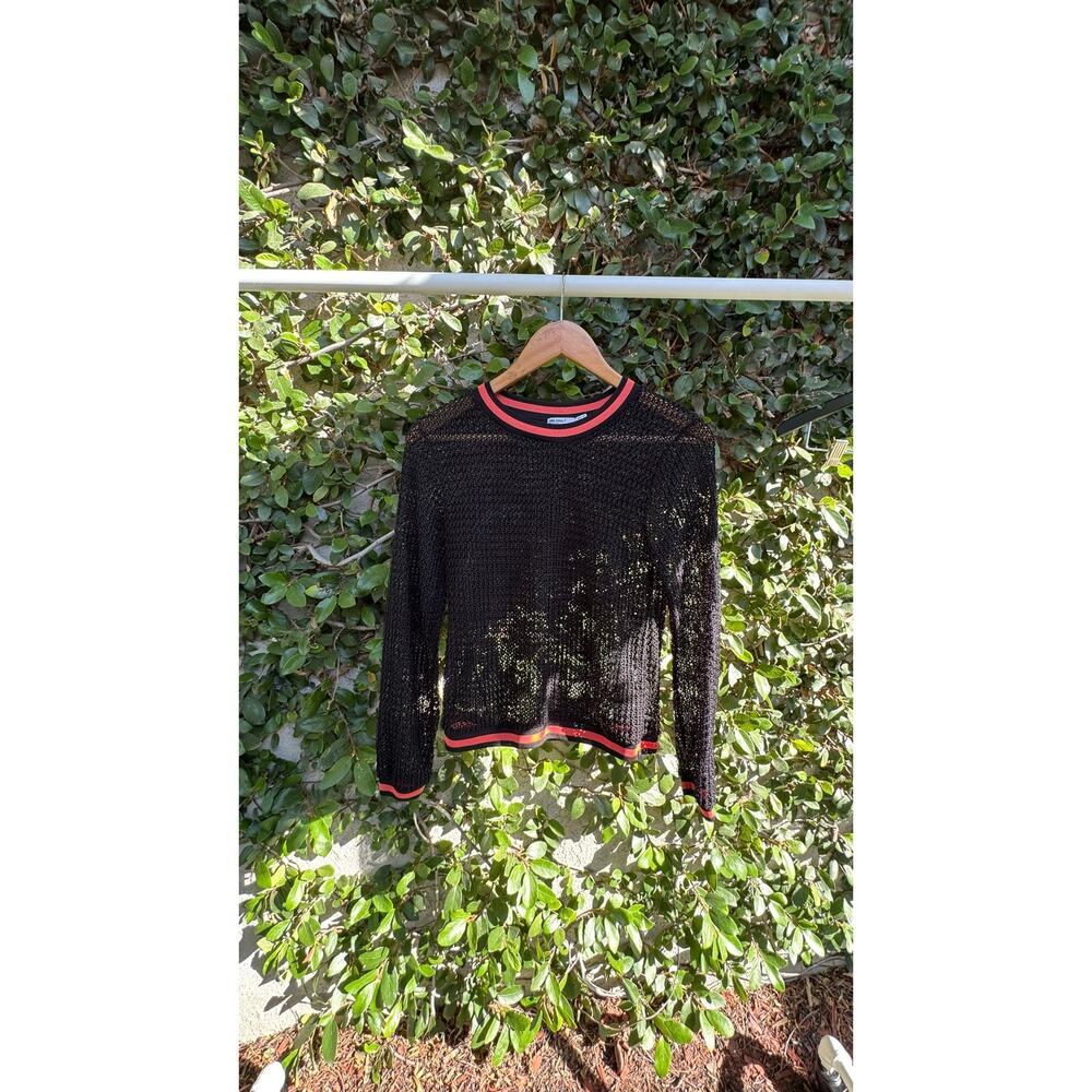 Zara crochet knit sweater